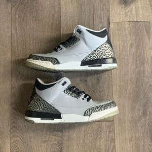 Jordan 3 wolf grey